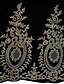 preiswerte Abendkleider-Trompete / Meerjungfrau Formeller Abend Kleid Illusionsausschnitt 3/4 Ärmel Pinsel Schleppe Chiffon mit Applikationen 2020