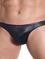 cheap Men&#039;s Briefs Underwear-Men&#039;s Solid Colored Black Yellow Red M L XL