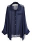 cheap Women&#039;s Blouses &amp; Shirts-Women&#039;s Daily Casual Spring Blouse, Solid Long Sleeves