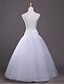 cheap Wedding Slips-Wedding / Party / Evening Slips Tulle / Cotton / Polyester Floor-length / Tea-Length Glossy / A-Line Slip / Ball Gown Slip with White Bow