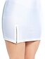 cheap Mini Dresses-Women&#039;s Off Shoulder Party Mini Bodycon Dress - Solid Colored Split Off Shoulder Fall White Black S M L