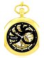 cheap Pocket Watches-Men&#039;s Skeleton Watch Pocket Watch Mechanical Watch Quartz Automatic self-winding Gold Analog Gold White Black