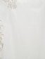 preiswerte Kleider für die Brautmutter-A-Linie Bateau Hals Boden-Länge Chiffon / Spitze Brautmutterkleid mit Spitze / Plissee durch LAN TING BRIDE® / Transparente / Strahlend &amp; Funkelnd