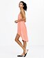 cheap Women&#039;s Dresses-Women&#039;s Backless Going out Asymmetrical Loose Dress - Solid Colored Backless Strap / Deep U Spring Black Green Pink M L XL