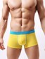 cheap Men&#039;s Briefs Underwear-Men&#039;s Solid Colored White Yellow Blue M L XL