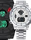 cheap Digital Watches-Men&#039;s Sport Watch Military Watch Analog - Digital Quartz Digital Charm Water Resistant / Waterproof Calendar / date / day Creative / Two Years / Stainless Steel / Japanese