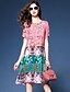cheap Women&#039;s Dresses-Women&#039;s Holiday / Going out Street chic Silk Loose Dress Print / Summer