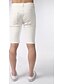 levne Pánské kalhoty-Pánské Jednoduchý Není elastické Kraťasy Kalhoty Štíhlý Mid Rise Jednobarevné