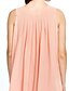 cheap Women&#039;s Dresses-Women&#039;s Daily Going out Street chic Mini Loose Chiffon Dress - Solid Colored Beaded Pleated Summer Black Beige Pink L XL XXL