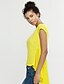 cheap Women&#039;s Blouses &amp; Shirts-Women&#039;s Solid Colored Lace Blouse Daily White / Black / Yellow