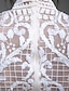 olcso Menyasszonyi ruhák-Szalon Esküvői ruhák A-vonalú Magasnyakú Pántok Földig érő Csipke felső Menyasszonyi ruhák Val vel Minta 2023