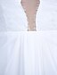 זול שמלות ערב-גזרת A אלגנטית ערב רישמי שמלה המלכה אן ללא שרוולים שובל קורט שיפון תחרה עם תחרה 2020