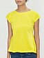cheap Women&#039;s Blouses &amp; Shirts-Women&#039;s Solid Colored Lace Blouse Daily White / Black / Yellow