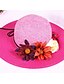 ieftine Pălării Damă-Pentru femei Imprimeu Floral Casual Paie Căciulă / Vară