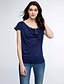 cheap Women&#039;s T-shirts-Women&#039;s Street chic T-shirt - Patchwork Ruched / Summer