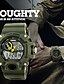 levne Sportovní hodinky-Pánské Sportovní hodinky Inteligentní hodinky Náramkové hodinky Digitální Silikon Vícebarevný 50 m Voděodolné Kalendář Chronograf Analog - Digitál Přívěšky Elegantní Módní Hodinky k šatům Unikátn
