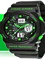 levne Digitální hodinky-Pánské Módní hodinky Náramkové hodinky Digitální hodinky Digitální Pryž Černá Analog - Digitál Oranžová Zelená Modrá
