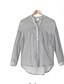 olcso Női dzsekik-Női Blúz Egyszínű Felsők Vintage V-alakú Fehér Medence Khakizöld / Alkalmi