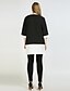 levne Dámské topy-Cute Ann Venkovní Polyester pro Jaro Léto Oblečení / Barevné bloky / Dovolená / Větší velikosti
