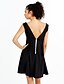 cheap Women&#039;s Dresses-Women&#039;s A Line Dress - Embroidered Deep V