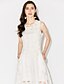 cheap Women&#039;s Dresses-Women&#039;s Beach Boho Maxi Swing Dress - Solid Colored Mesh Summer White Black