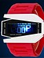 preiswerte Digitaluhr-Herrn Uhr Modeuhr Digitaluhr Digital Silikon Schwarz / Weiß / Blau digital Rot Grün Blau