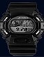 お買い得  デジタル腕時計-男性用 ファッションウォッチ デジタルウォッチ デジタル デジタル ブラック レッド ブルー / シリコーン