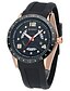 cheap Dress Classic Watches-CURREN Men&#039;s Women&#039;s Sport Watch Fashion Watch Dress Watch Quartz Charm Water Resistant / Waterproof Silicone Multi-Colored Analog - Black Blue Black / White / Calendar / date / day / Large Dial