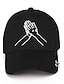 levne Dámské klobouky-Unisex Aktivní Výšivka Sluneční klobouk Kšiltovka - Jednobarevné Bavlna