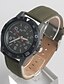 cheap Military Watches-Men&#039;s Military Watch Fashion Watch Japanese Quartz Calendar / PU Band Casual Green