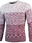 cheap Men&#039;s Sweaters &amp; Cardigans-Men&#039;s Pullover - Color Gradient Round Neck