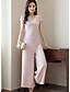 cheap Women&#039;s Jumpsuits &amp; Rompers-Women&#039;s Casual Daily Work Black Blushing Pink Khaki Jumpsuit Fashion