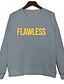 cheap Men&#039;s Hoodies &amp; Sweatshirts-Men&#039;s Long Sleeve Long Sweatshirt - Letter Round Neck