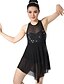 abordables Tenues de ballet-Ballet Robe Paillette Femme Utilisation Sans Manches Taille moyenne Pailleté Lycra Polyester / Danse moderne