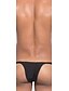 baratos Moda Íntima Exótica para Homem-Homens 1 Peça G-string Underwear Sólido Cintura Baixa Branco Preto Azul M L XL