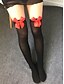 cheap Socks &amp; Tights-Women&#039;s Hosiery Thin Stockings Solid 1set Black
