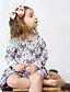 preiswerte Kleider-Baby Mädchen Tierdruck Tier Langarm Kleid / Baumwolle