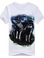 cheap Men&#039;s Casual T-shirts-Men&#039;s T shirt Tee Solid Colored Round Neck Green White Black Blue Khaki Short Sleeve Plus Size Daily Weekend Print Slim Tops Cotton / Summer / Summer