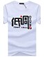 cheap Men&#039;s Casual T-shirts-Men&#039;s T shirt Tee Graphic Round Neck White Black Gray Short Sleeve Plus Size Daily Print Tops Cotton / Summer / Summer