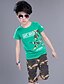 cheap Sets-Kids Boys&#039; Print Clothing Set Black