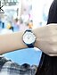 economico Orologi al quarzo-SK Per donna Orologio sportivo Orologio da polso Quarzo Di similpelle trapuntata Blu marina 30 m Resistente agli urti Fantastico Analogico Casual Elegante minimalista - Navy / Bianco Due anni Durata