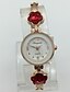 voordelige Quartz horloges-Dames Modieus horloge Armbandhorloge Kwarts Legering Band Glitter Vrijetijdsschoenen Goud Rose