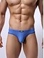 cheap Men&#039;s Exotic Underwear-Men&#039;s Super Sexy Briefs Underwear - Mesh, Solid Colored Low Waist