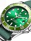 voordelige Mechanische Horloges-Voor heren mechanische horloges Dames Kalender Creatief Analoog Wit Zwart Goud / Roestvrij staal