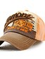 cheap Cap-Unisex Baseball Cap Sun Hat Cotton Patchwork Blushing Pink Brown