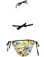 cheap Women&#039;s Swimwear &amp; Bikinis-Women&#039;s Bandeau Tankini Tassels Floral Floral