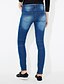 voordelige Damesbroeken-Dames Zwangerschap Skinny / Jeans Broek Print Blauw M