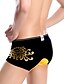 cheap Men&#039;s Briefs Underwear-Men&#039;s Print Black M L XL