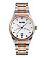 cheap Dress Classic Watches-SKMEI Men&#039;s Wrist Watch Quartz Classic Water Resistant / Waterproof Calendar / date / day Cool Analog Golden Black Blue / Stainless Steel / Japanese