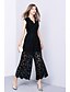 cheap Women&#039;s Jumpsuits &amp; Rompers-Women&#039;s Going out Daily Casual Sexy Solid V Neck Jumpsuits